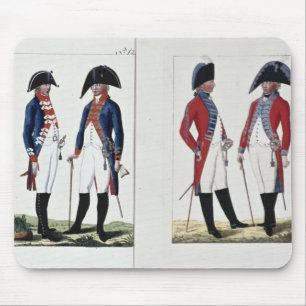 Mousepad Mosqueteiros e oficiais, 1800