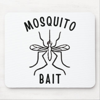 Mousepad Mosquito Bait Funny Camping Campfire Outdoors Bug 