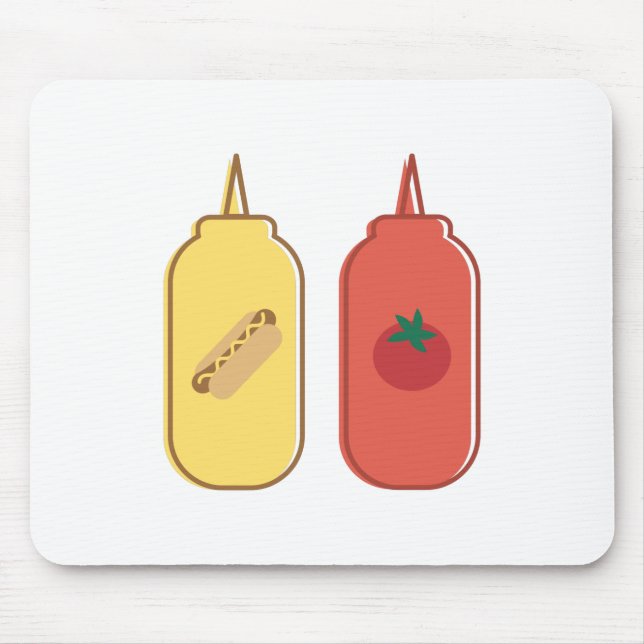 Mousepad Mostarda & ketchup (Frente)