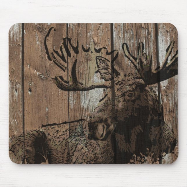 Mousepad Mosto de madeira russa (Frente)