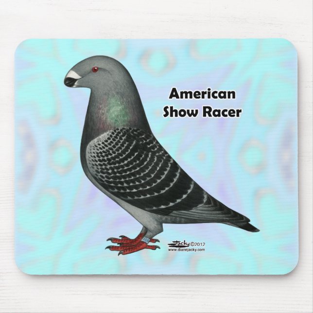 Mousepad Mostrar ASR do Racer (Frente)