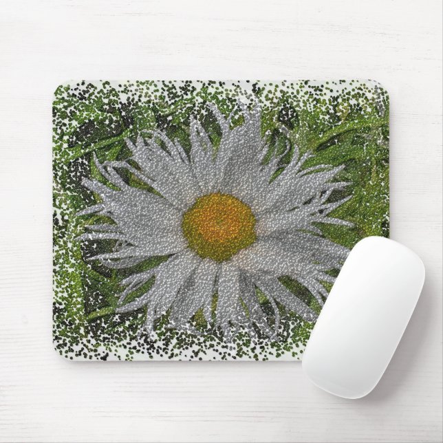 Mousepad Mostre-me uma Margarida #1 (Com mouse)