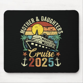 Mousepad Mother And Daughters Cruise 2025 Family Trip Vacat