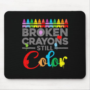 Mousepad Motivação da Saúde Dizendo Críons Quebrados Ainda