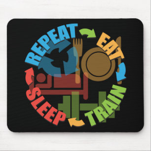 Mousepad Motivação de Gym de Workout de malhação