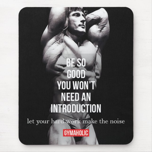 Mousepad Motivação de Gym e Malhações - Construção de porco (Frente)
