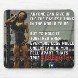 Mousepad Motivação de malhação e Gym