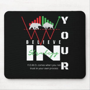 Mousepad Motivação de Negociação Altista Padrão