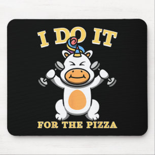 Mousepad Motivação De Pesagem Do Unicórnio Para Um Bacalhau