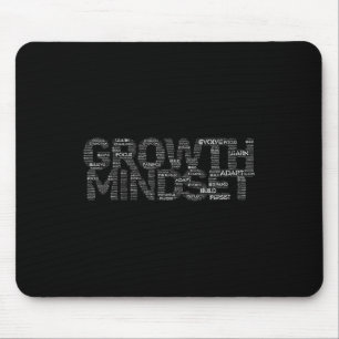 Mousepad Motivação e Mentalidade de Crescimento Feminina V
