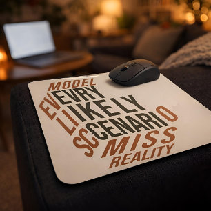 Mousepad Motivação Seca Realidade Modelada Fogueira