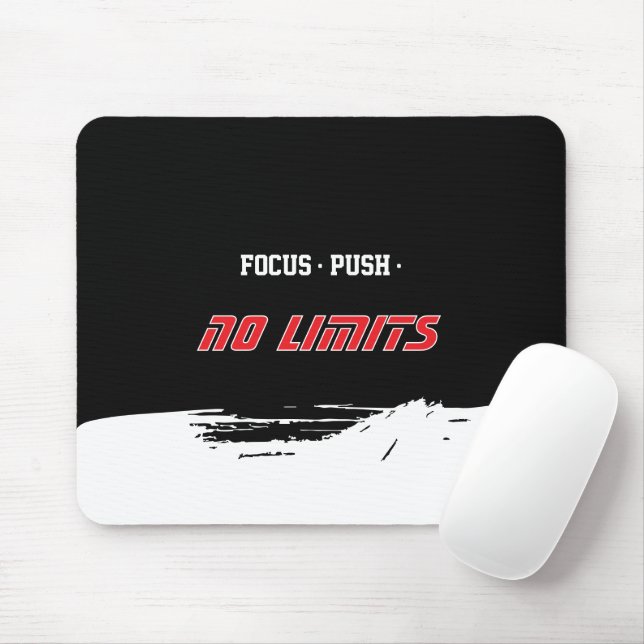 Mousepad Motivational Fitness (Com mouse)