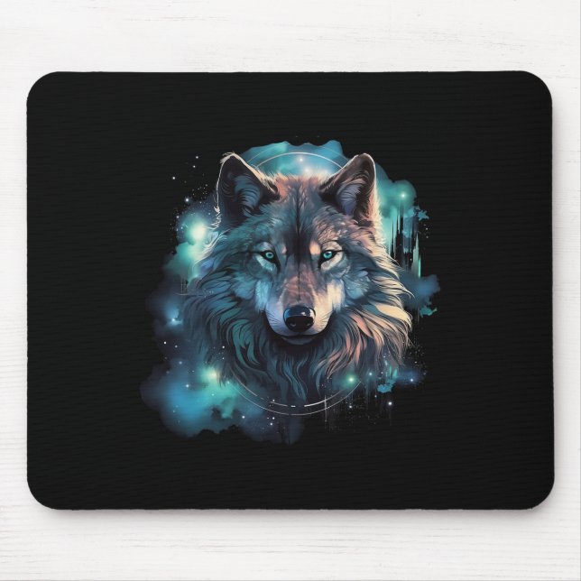Mousepad Motivos de caça ao lobo da cinza (Frente)