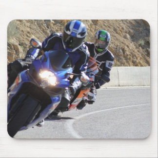 Mousepad moto curva