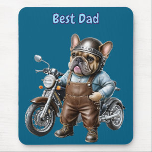 Mousepad Moto French Bulldog French Bulldog