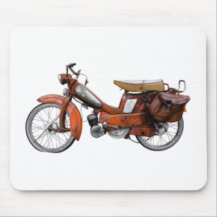 Mousepad Motobecano Francês Vintage Moped