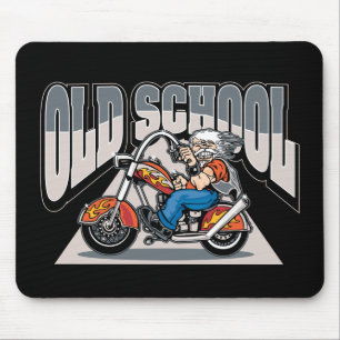 Mousepad Motociclista da velha escola