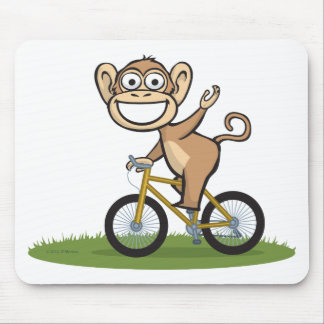 Mousepad Motociclista do macaco