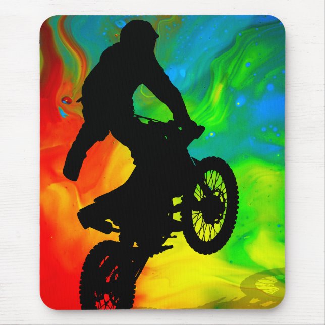 Mousepad Motocross na fusão solar (Frente)