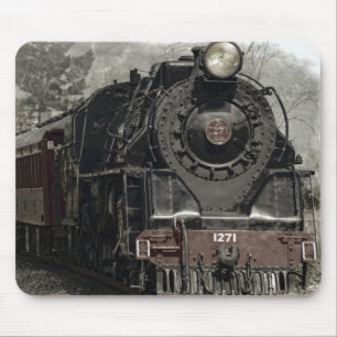 Mousepad Motor a vapor de locomoção antiga