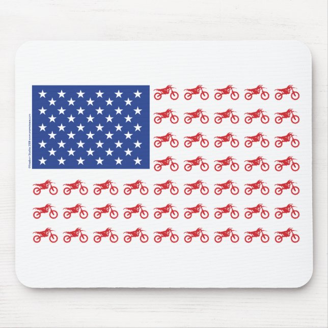 Mousepad Motor-Ciclo-Sinalizador-Moto-Cross (Frente)