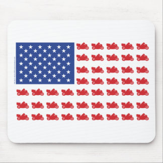 Mousepad Motor-Cycle-Flag-Cruiser