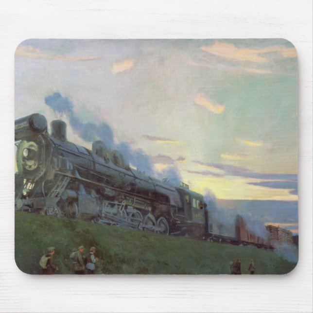 Mousepad Motor de vapor do poder super, 1935 (Frente)