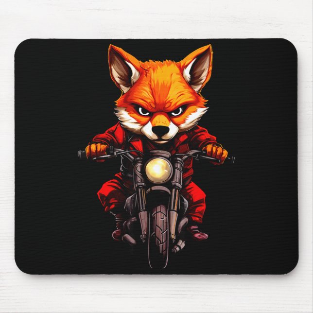 Mousepad Motorcycle Foxes  (Frente)