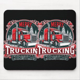 Mousepad Motorista de Caminhão Legal de Natal da feliz Engr