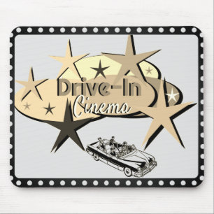 Mousepad *Motospad do logotipo do cinema* Drive-In