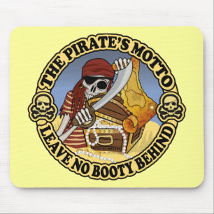 Mousepad Motto Pirate