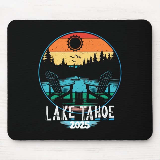 Mousepad Mountain Hiking Skiing Family Vacation 2025 Trip L (Frente)