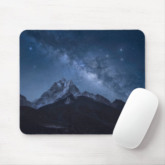 Mousepad Mountains | Thamserku Mountain, Nepal (Com mouse)
