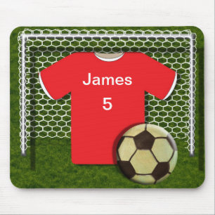 Mousepad Moupad Personalizado Do Tema De Futebol