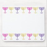 Mousepad Mouse Colorido Menorah<br><div class="desc">Colore seu escritório com este belo mouse da Menorah.</div>