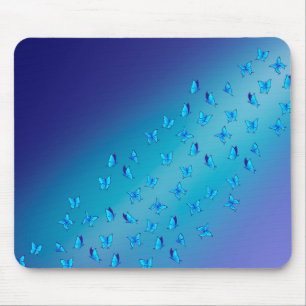 Mousepad Mouse com borboletas entorpecidas