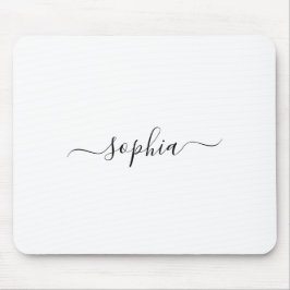 Mousepad Mouse com nome personalizado para espaços de traba