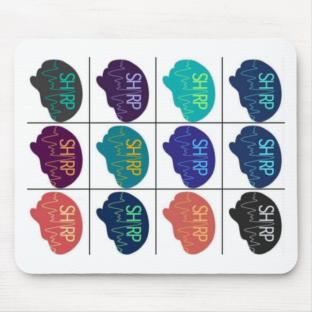 Mousepad Mouse com várias cores SHARP (Frente)