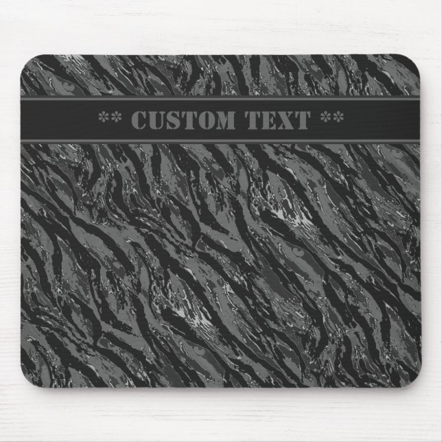 Mousepad Mouse da Camada de Cinzas com Faixa de Opções com  (Frente)