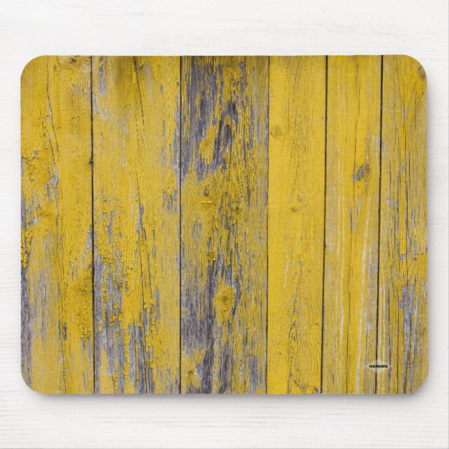 Mousepad Mouse de aparência de madeira - HAMbyWG (Frente)