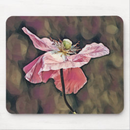 Mousepad Mouse de Arte Flor Rosa Rosa Patife