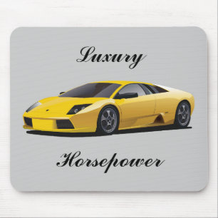 Mousepad Mouse De Carro De Esporte Lindo