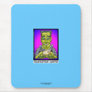 Mousepad Mouse de Cartoon Engraçado de Hamster Frankenstein