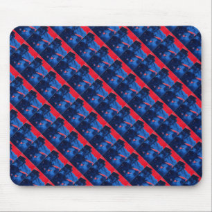 Mousepad Mouse de Design Abstrato com Cordilho 1 Congelado