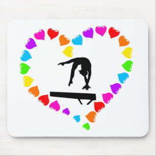 Mousepad Mouse de ginástica do amor para computador
