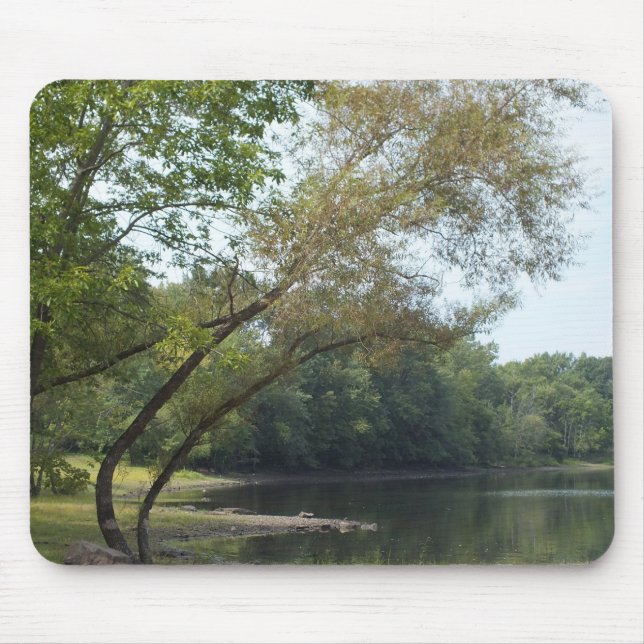 Mousepad Mouse de madeira misteriosa (Frente)