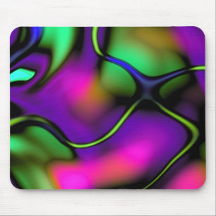 Mousepad Mouse de Movimento Pastel abstrato 1