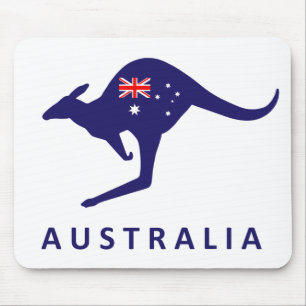 MOUSEPAD MOUSE DE PAVILHÃO AUSTRÁLIA KANGAROO