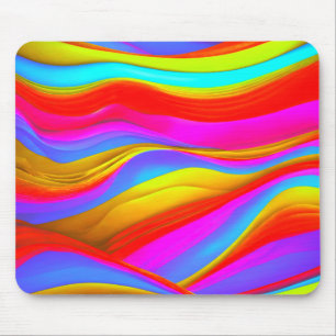 Mousepad Mouse digital colorido - Tamanho perfeito para