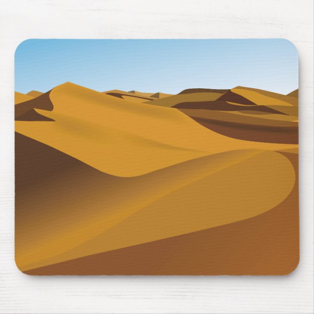 Mousepad Mouse Dune Landscape Pad / Mat De Mesa (Frente)
